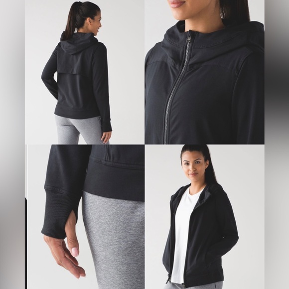 Lululemon Belle Hoodie Size 4 — Black - Picture 10 of 10